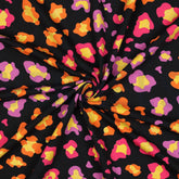 Baumwolljersey Digital Glitter Animal Skin